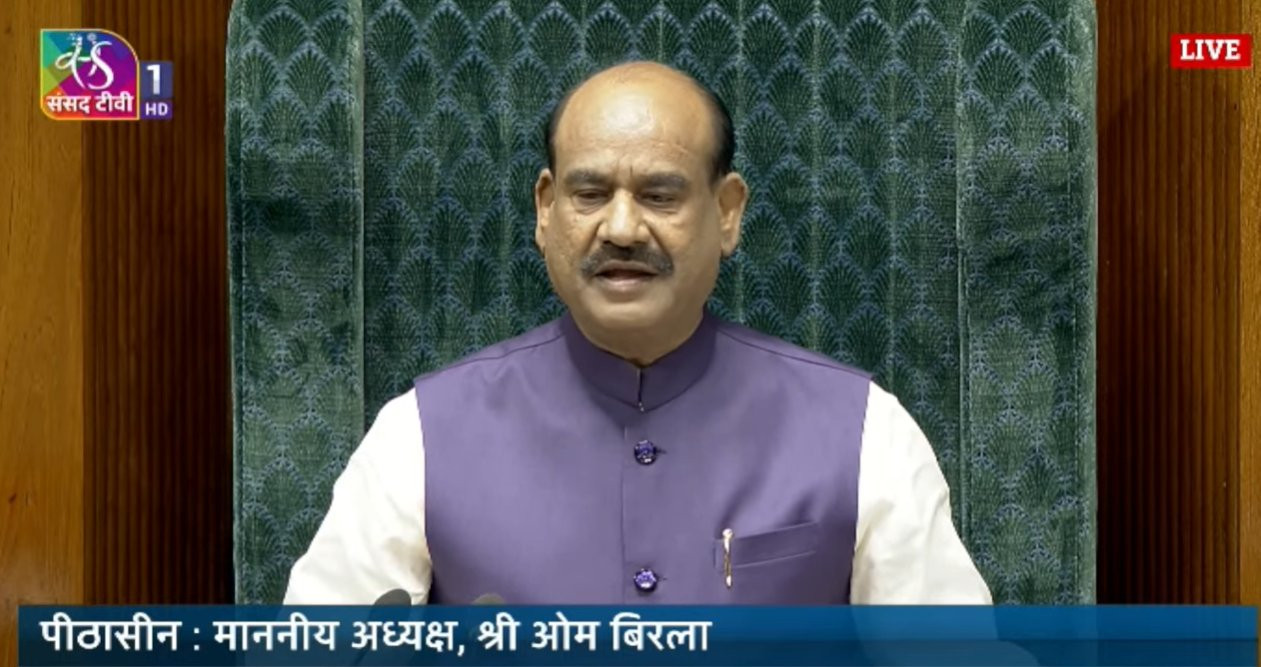 Lok Sabha in turmoil over protests; session adjourned until 2 PM.