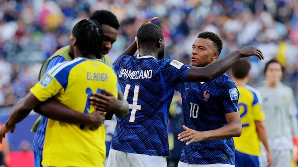 Mbappé's brace sends France to the Round of 16 after beating Sweden.