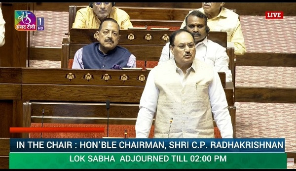 Nadda strongly criticizes the opposition's conduct.
