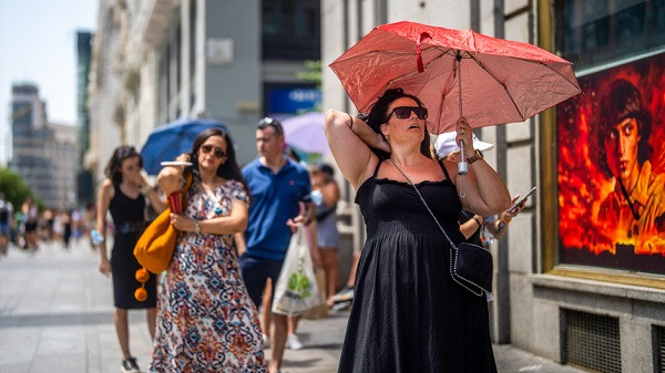 The intense heat shows no signs of abating in Europe; heatwaves are breaking records.