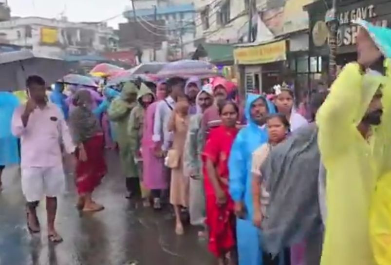 Vaishno Devi pilgrimage begins in six days; however, the rain has not yet stopped.