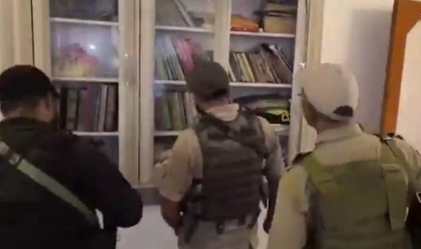 Security forces conduct searches at 26 locations in Sopore.