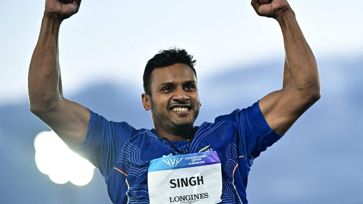 Yash Veer Singh won the bronze medal in the javelin throw at the 2026 Commonwealth Games.