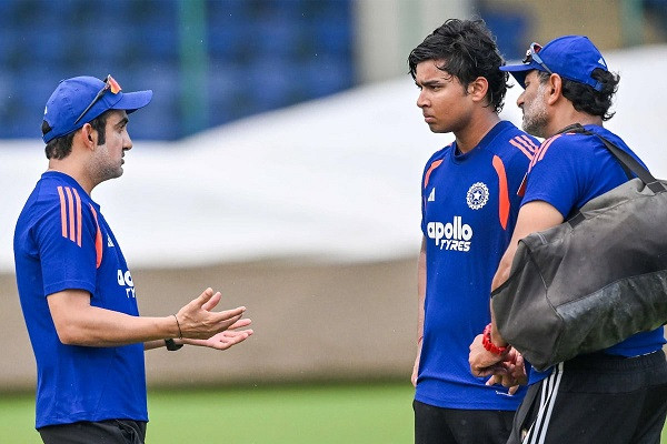 Gautam Gambhir and Vaibhav Suryavanshi