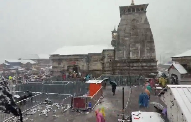 Kedarnath snowfall