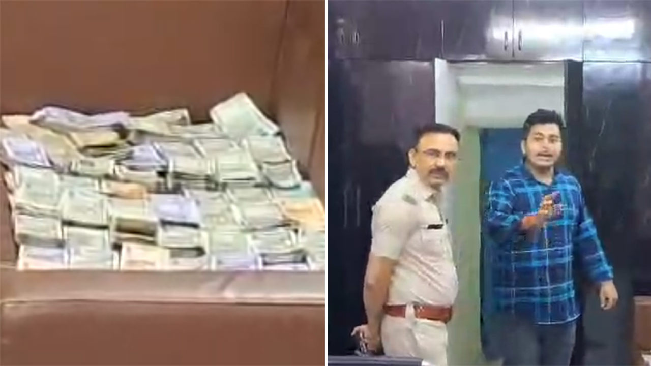 Rs 44 lakh in cash recovered from a passenger's bag from Madhya Pradesh at Howrah Station.